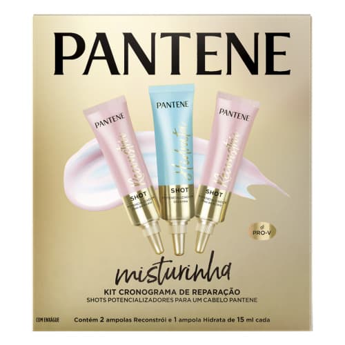 AMPOLA PANTENE 15ML C/3 MISTUR RECO