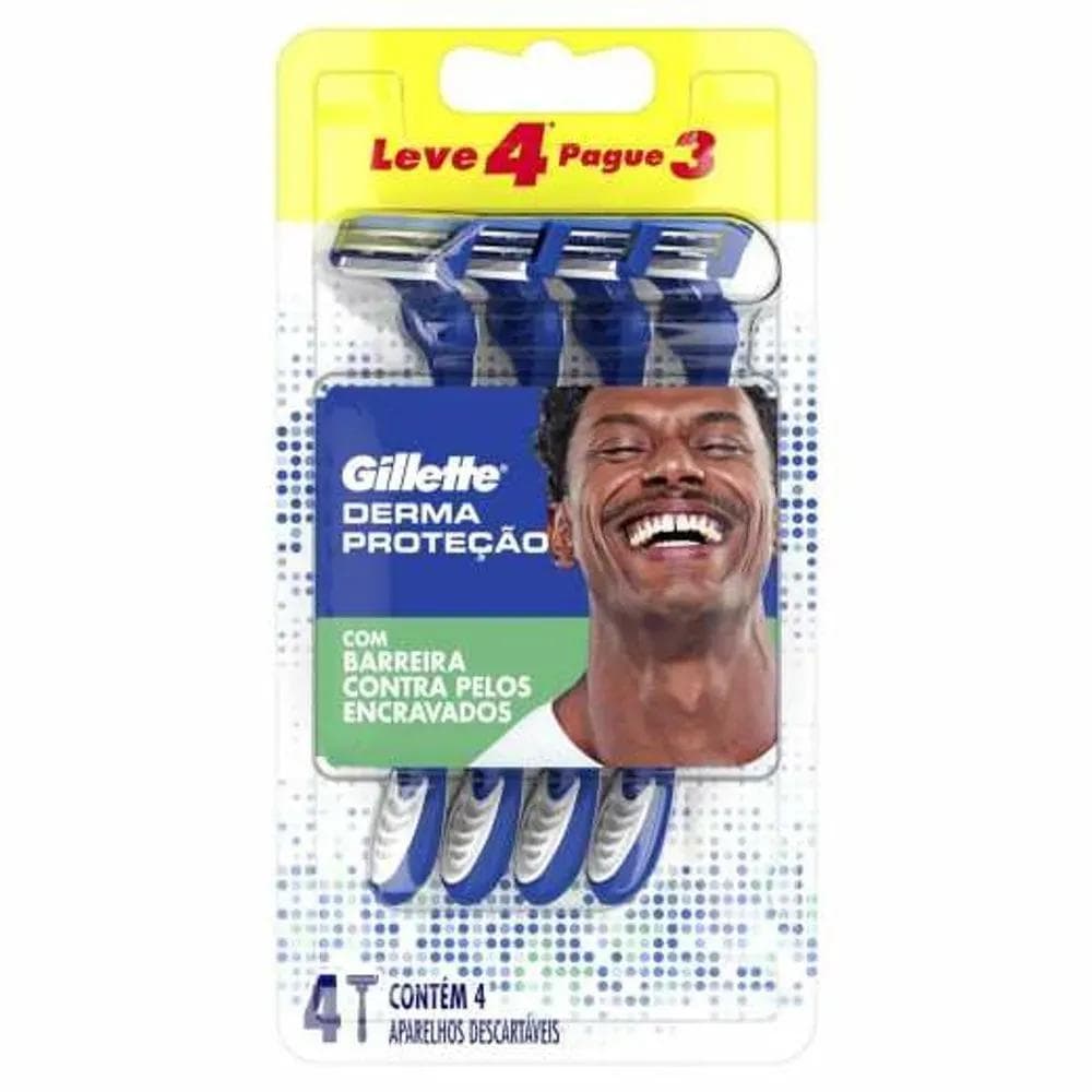 AP BARB GILL DERMA PROTECAO C/4