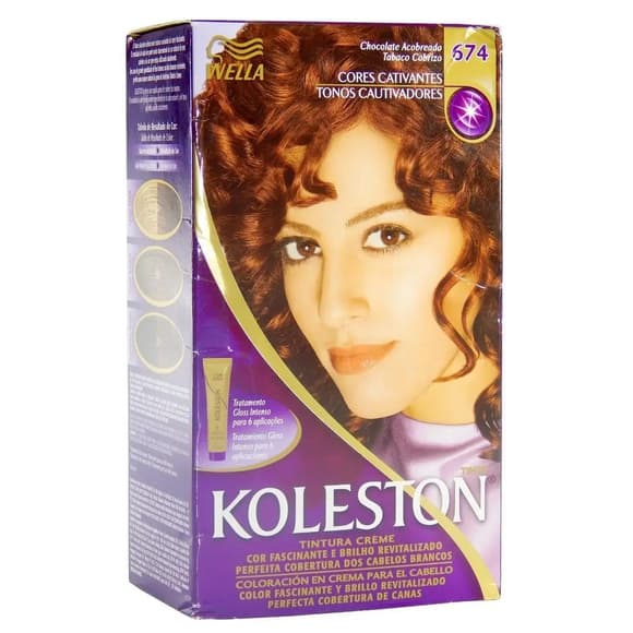TINT KOLESTON 674 CHOCOLATE ACOBREADO