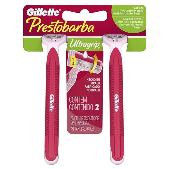 AP BARB PRESTOB WOM U.GRIP MOV C/2 R4006