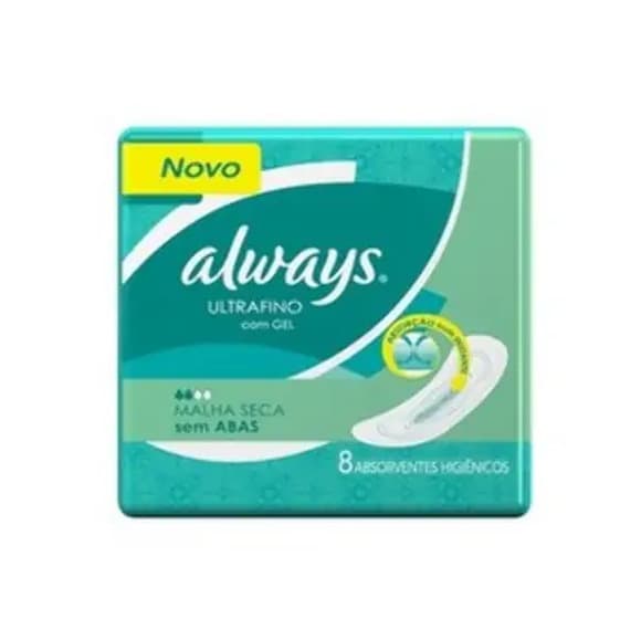 ABS ALWAYS MALHA SEC S/A ULTRA FINO (VER)