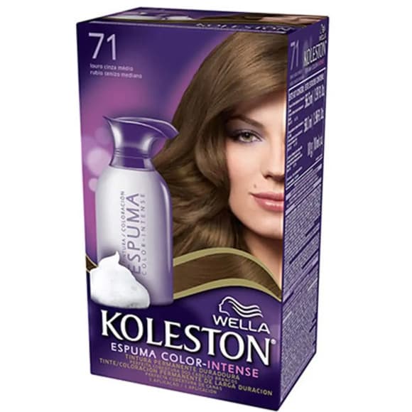 TINT KOLESTON ESPUMA 71 CINZA MEDIO