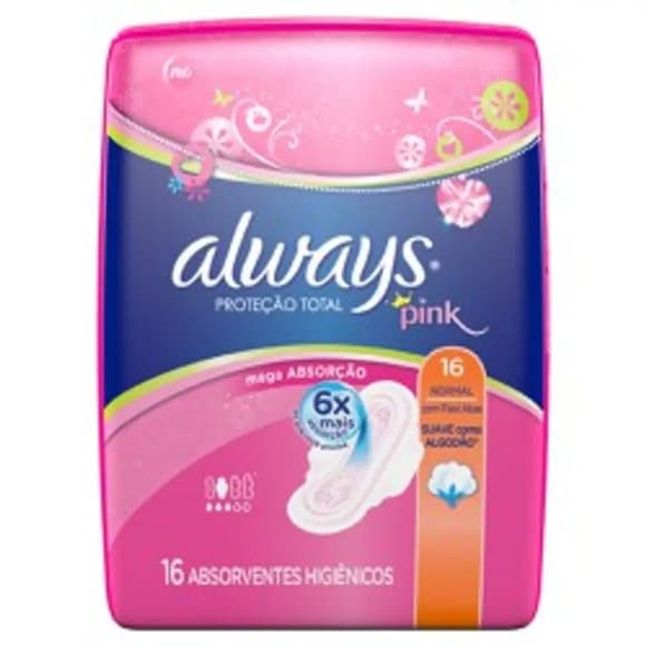 ABS ALWAYS PINK PROT TOTAL C/A C/16