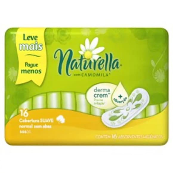 ABS NATURELLA C/CAMO SUAVE NORM S/ ABAS