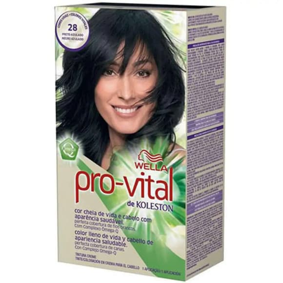TINT PROVITAL 28 PRETO AZULADO