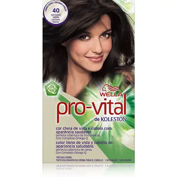 TINT PROVITAL 40 CASTANHO MEDIO