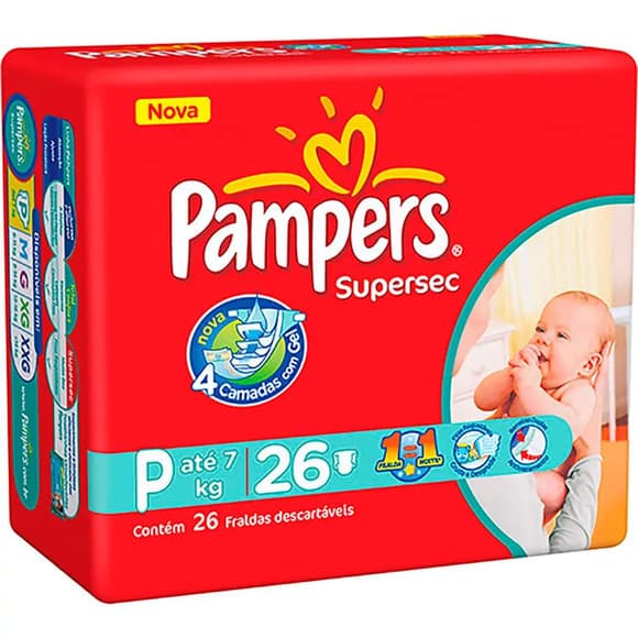 FR PAMPERS SUPERSEC (P) C/26UN