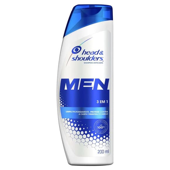 SH HEAD E SHOULDERS MEN 3 EM 1 200ML