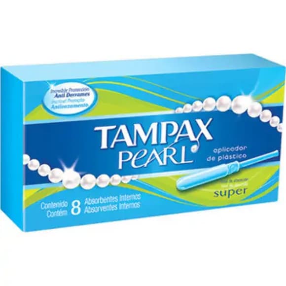ABS INT TAMPAX PEARL SUPER C/8