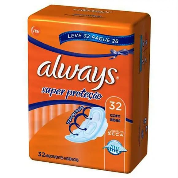 ABS ALWAYS SUPER PROTECAO C/ABAS C/32