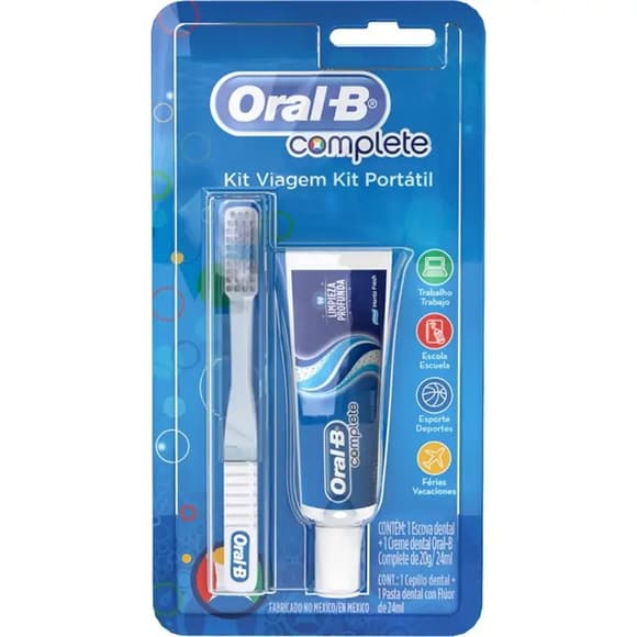 KIT VIAGEM ORAL  B COMPLETE