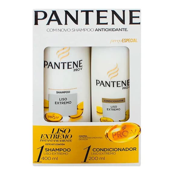 KITSH E COND PANTENE LISO EXTREMO