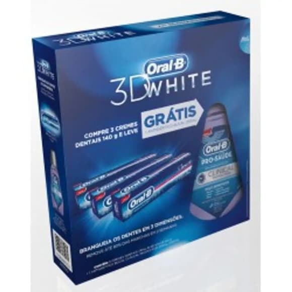 KIT ORAL B 3D WHITE 3 CR DENT GTS E.B