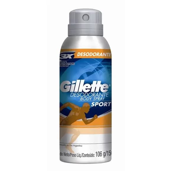 DES GILLETTE AERO SPORT ARTIC ICE 150M