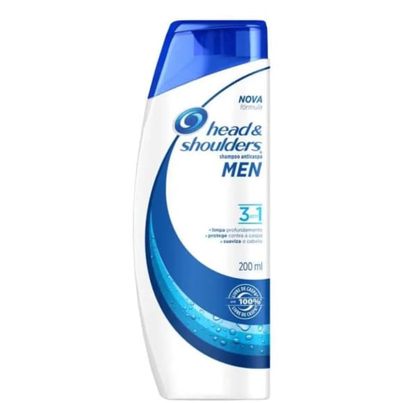 SH HEAD E SHOULDERS MEN 3 EM 1 200ML