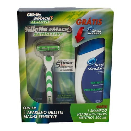 AP BARB MACH 3 SENSI + SH HS 200ML
