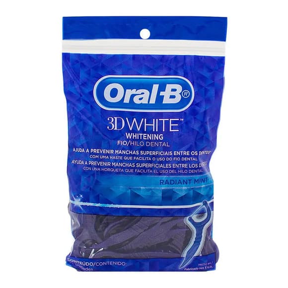 FIO DENT ORAL B 3D WHITE