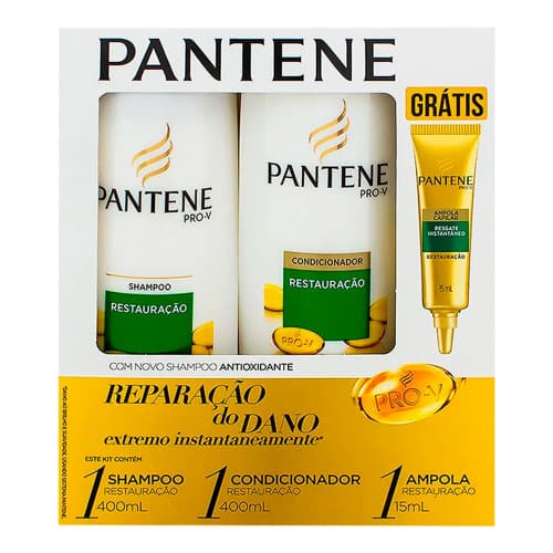 KIT PANTENE RESTAURA 3 EM 1 400 ML