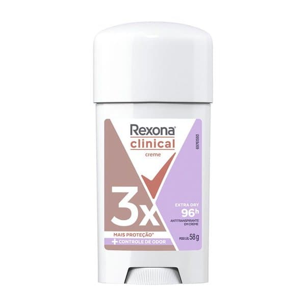 DES REXONA CLINICAL FEM CR EXTRA DRY 58G