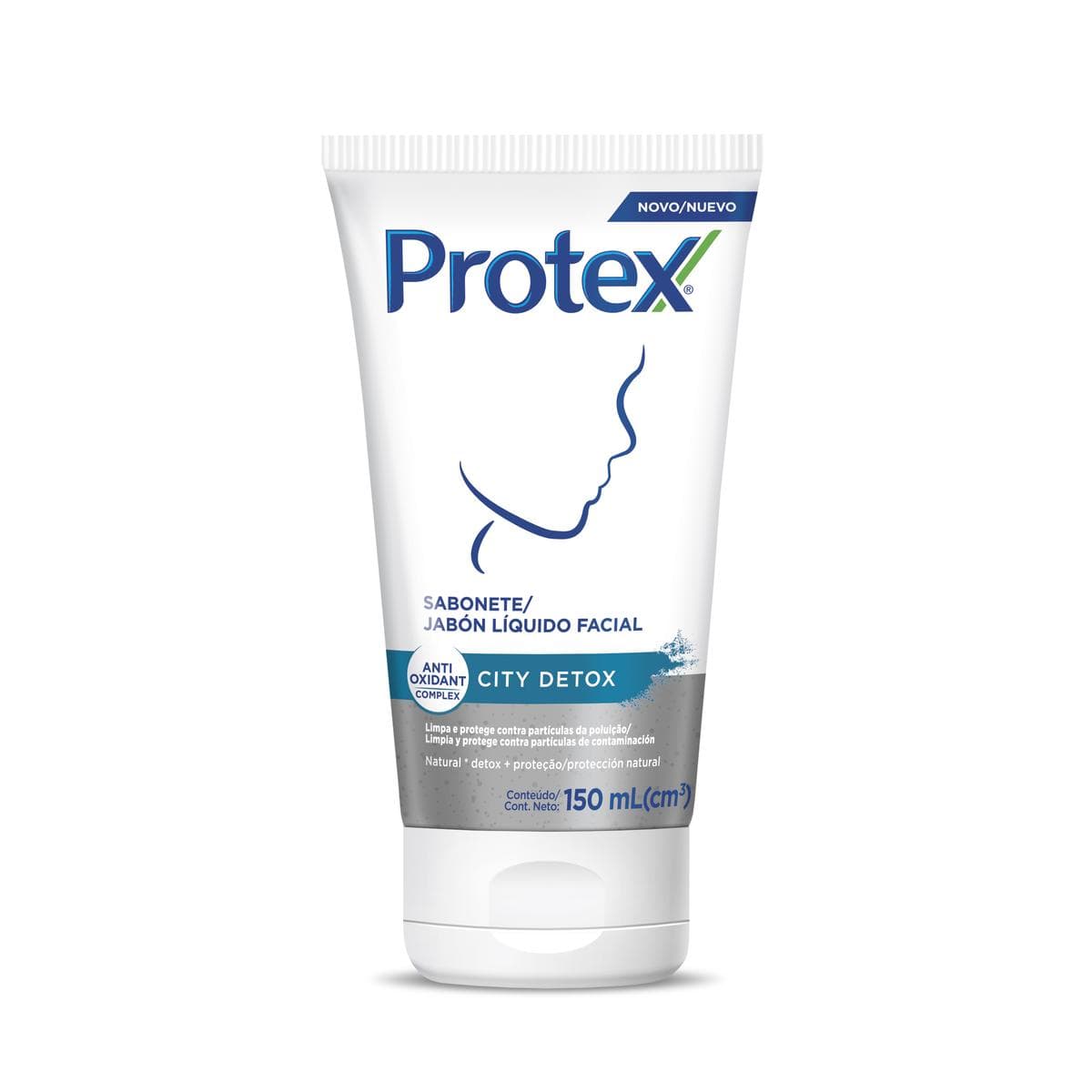 SAB LIQ PROTEX FAC ANTIPOL CLEA 150ML