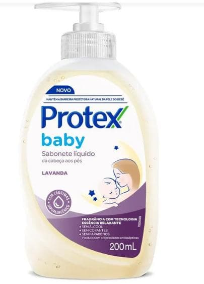 SAB LIQ PROTEX BABY  LAVANDA 200ML