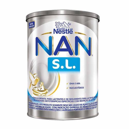 LEITE NAN SEM LACTOSE 400 GR