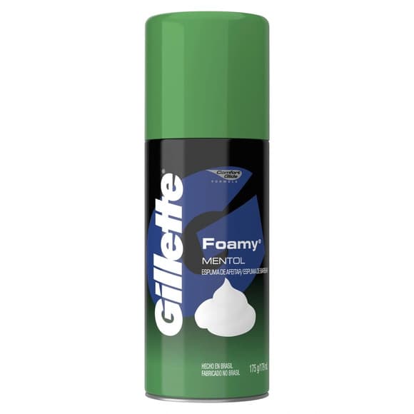ESP BARB GILLETTE FOAMY MENTOL 175G