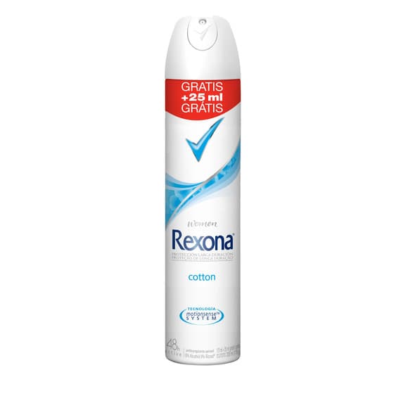 DES REXONA AERO FEM COTTON 175ML +25 ML