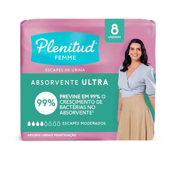 ABS PLENITUD ULTRA FEME S/ABAS 8 UNID