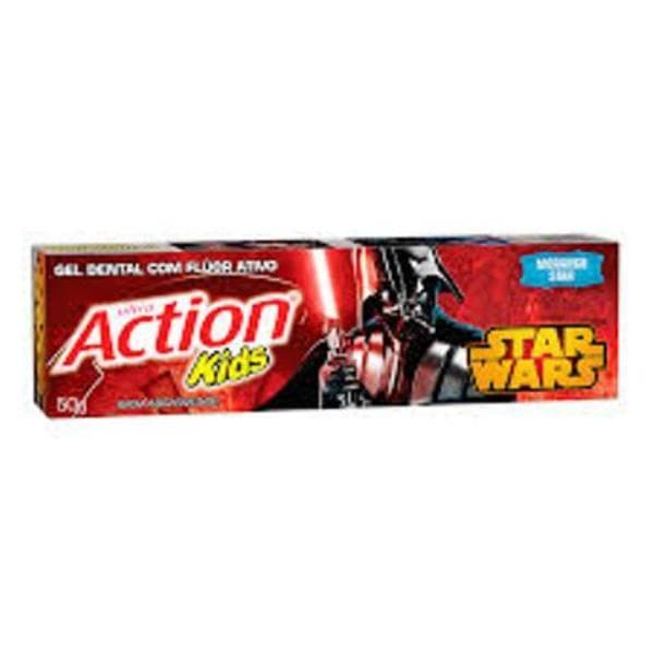 GEL DENT ACTION KIDS STAR WARS MORANG 50G