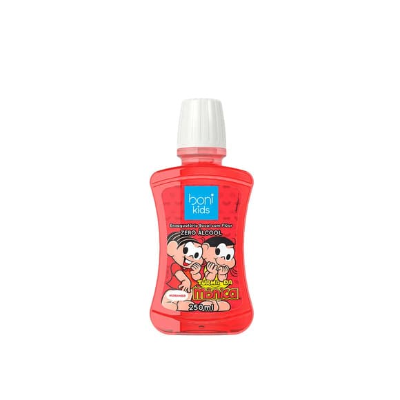 ENX BUCAL BONI KIDS 250ML MORANGO