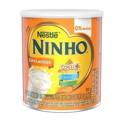 LEITE NINHO PO ZERO LACTOSE 380G