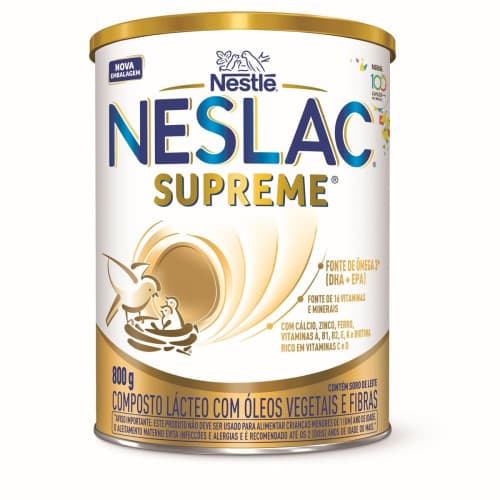 LEITE PO NESLAC SUPREME 800G