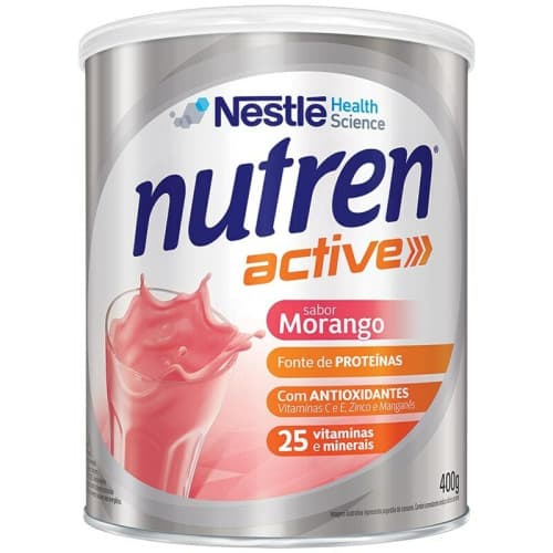 NUTREN ACTIVE PO MORANGO 400G