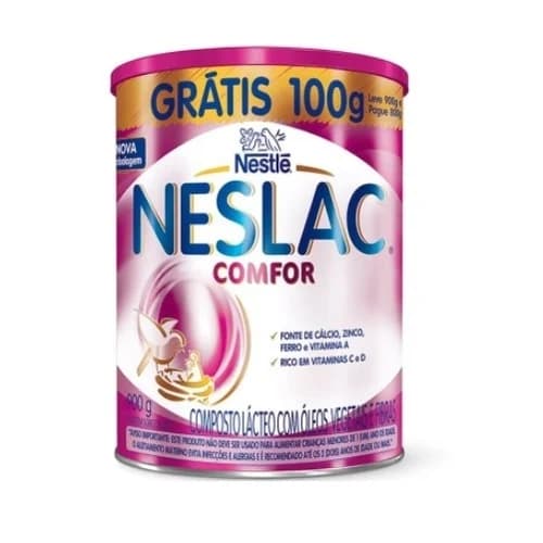 LEITE PO NESLAC COMPOSTO 900G+100G
