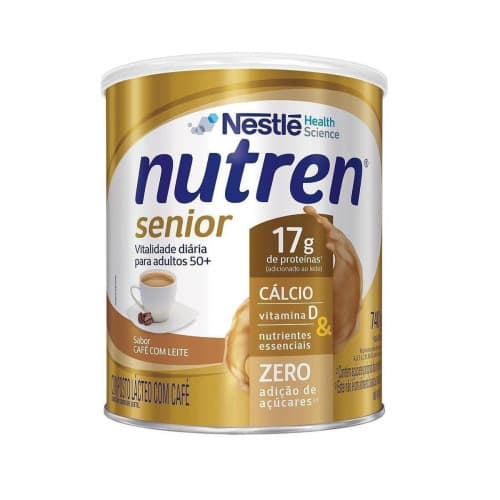 NUTREN SENIOR CAFE C/ LEITE 740GR