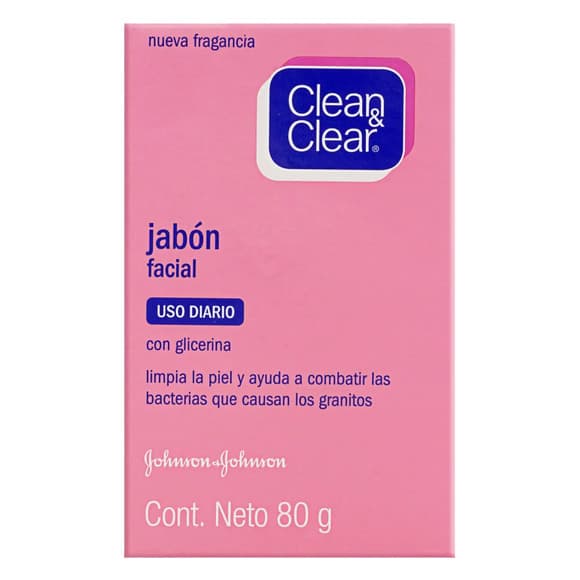 SAB CLEAN CLEAR FAC USO DIARIO 80G
