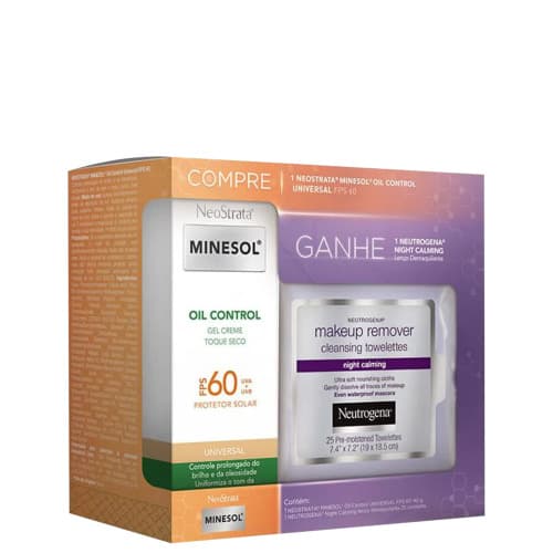 KIT MINESOL FPS 60 GANHE 1 LENCO NEUTRO