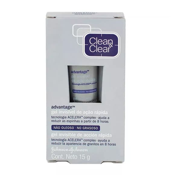CLEAN CLEAR GEL INVISIVEL AC RAP 15G