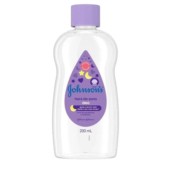 OLEO JJ BABY HORA DO SONO 200ML
