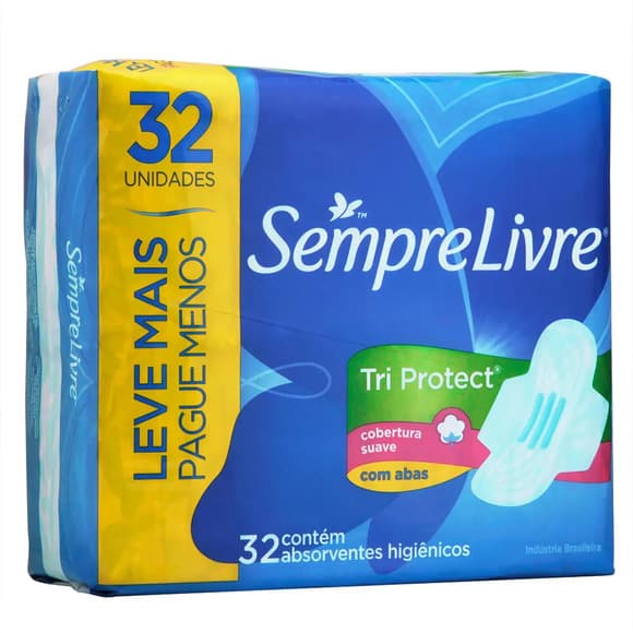 ABSSEMPRE LIVRE  SUAVE COM ABAS 32