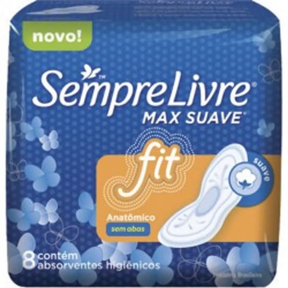 ABS SPLIVRE FIT SUAVE S/ABAS C/8