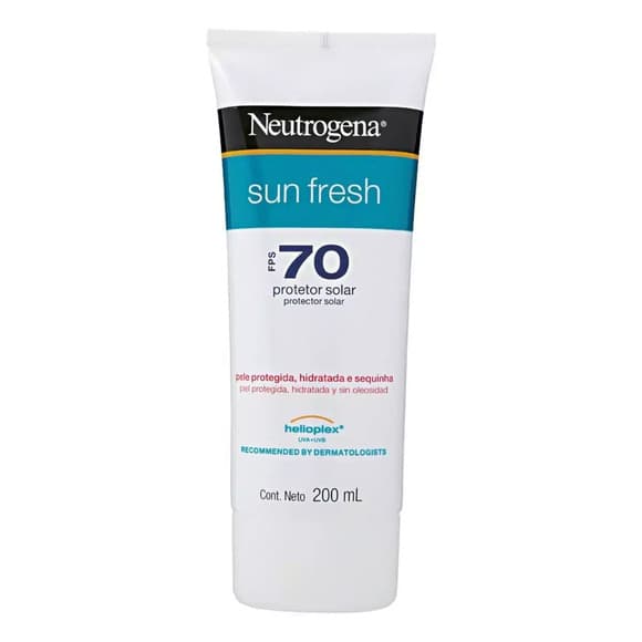 PROT SOL NEUTROG SUN FRESH FPS 70 200ML