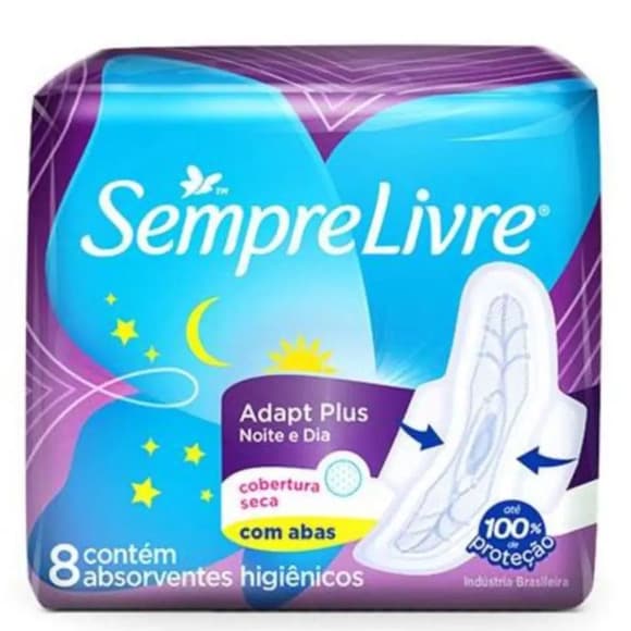ABS SPLIVRE NOTURNO SECA C/A C/8U