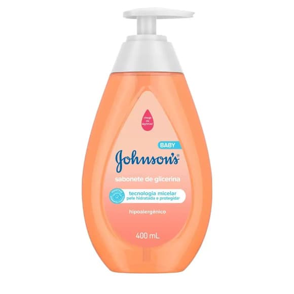 SAB JJ BABY LIQ CABECA AOS PES 400ML