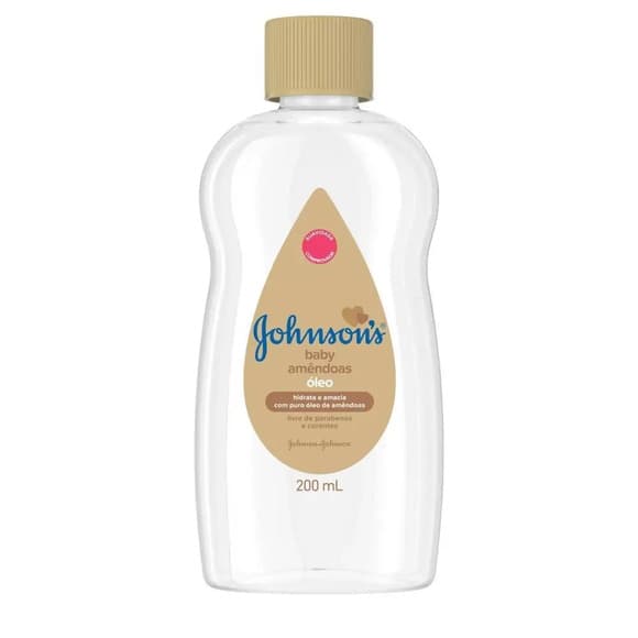 OLEO JJ BABY C/ AMENDOAS 200ML