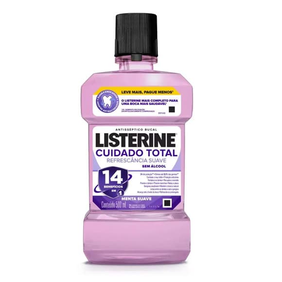 LISTERINE SOL BUC CU IDADO TOT Z  O 500ML