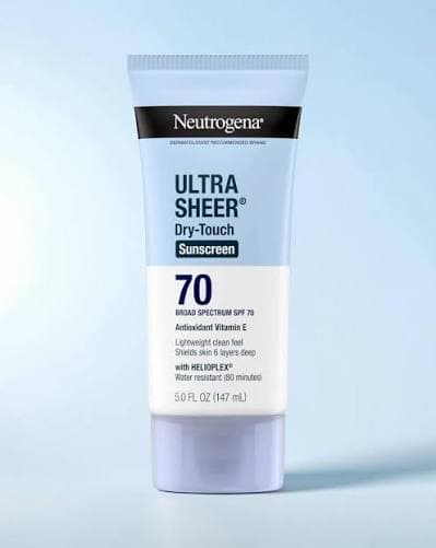 NEUTROGENA ULT SHEER FACIAL  FPS 70 50G