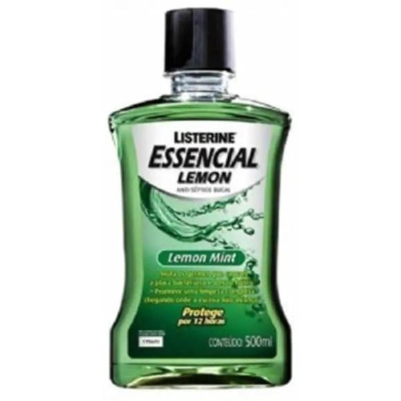ENX LISTERINE 500ML ESSENCIAL LEMON MINT