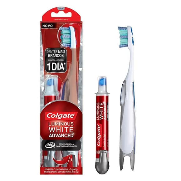 ESC DENT  COLGATE360 LUMINOUS+CANETA